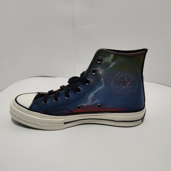 Converse Chuck All Star 70 High Spectrum Iridescent Sneakers, Size Multiple - Picture 5 of 6